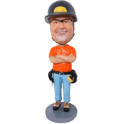 (image for) Custom Electrician Bobblehead