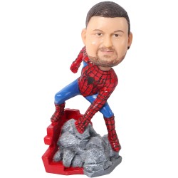 (image for) Custom Spider Superhero Bobbleheads