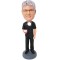 (image for) Custom Male Dentist Bobblehead Gift Item:723154