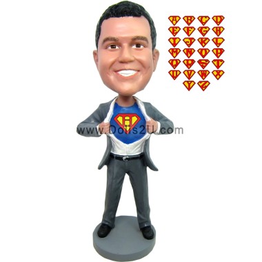 (image for) Custom Superman Bobblehead Gift For Him