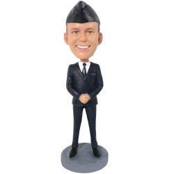 (image for) Custom Air Force Bobblehead - Personalized Military Figurine