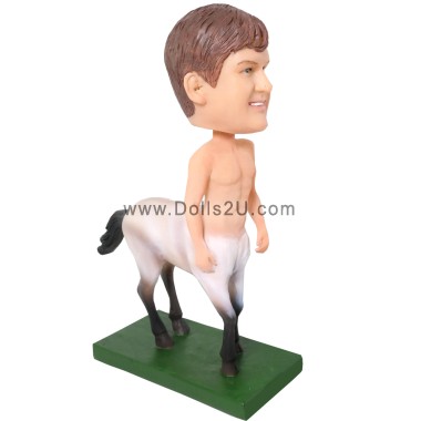 (image for) Custom Male Centaur Bobblehead Unique Personalized Gift for Him