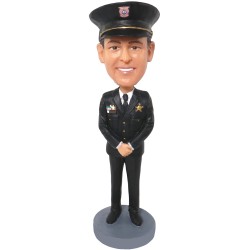 (image for) Custom Police Officer Bobblehead Figurine