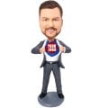 (image for) Custom Superhero Bobblehead – Personalized Business Hero with Your Logo