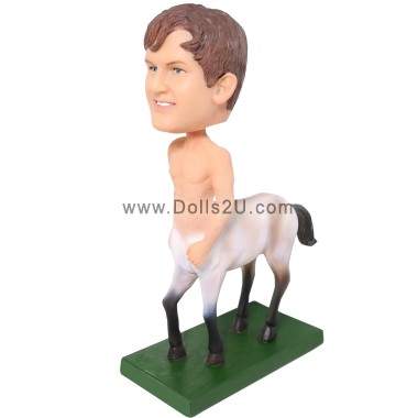 (image for) Custom Male Centaur Bobblehead Unique Personalized Gift For Him Item:52709