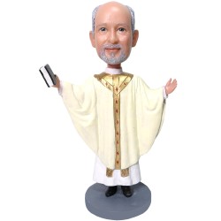 (image for) Custom Priest Bobblehead Figurine Gift