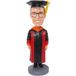 (image for) Custom Graduation Bobblehead – Celebrate Academic Success with a Personalized Touch