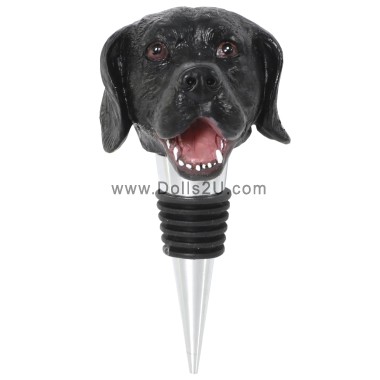 (image for) Cust Cat Or Dog Head Wine Bottle Stopper – Customizable Pet Bottle Stopper For Wine Lovers Item:412282