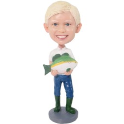 (image for) Custom Bobblehead Little Fisherman