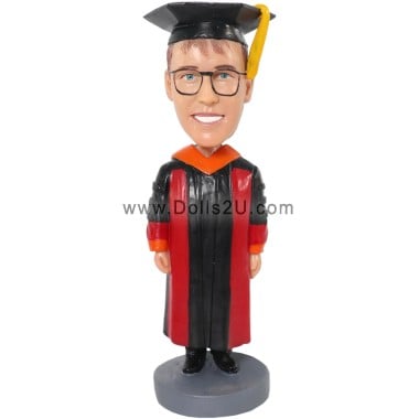 (image for) Custom Graduation Bobblehead – Celebrate Academic Success With A Personalized Touch Item:253152