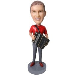 Custom Bobblehead Accordion Player – Personalized Musician Figurine for Music Lovers (image for) Custom Bobblehead Accordion Player – Personalized Musician Figurine for Music Lovers