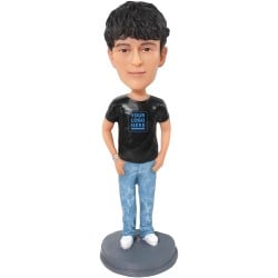 (image for) Customizable Kids Bobblehead – Personalize Outfit Colors & Logo