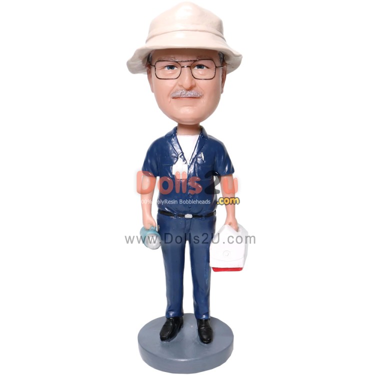 Custom Bobbleheads Repairman Holding Tool Box [46656] - $69.90 ...