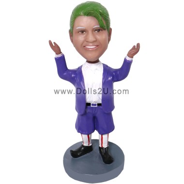 (image for) Custom Female Oompa Loompa Doompa Dee Doo Bobblehead from Your Photo