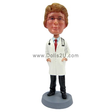 (image for) Custom Male Doctor Bobblehead Gift