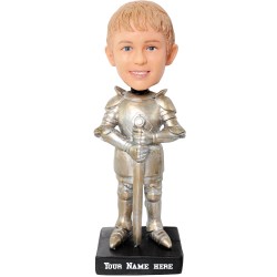 (image for) Custom Knight Bobblehead for Kids – Personalized Hero Figurine