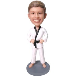 (image for) Custom Taekwondoin Bobblehead Gift For Taekwondo Master