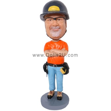 (image for) Custom Electrician Bobblehead Item:4121611