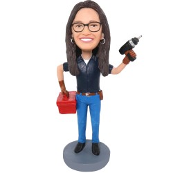 (image for) custom bobblehead repairwoman