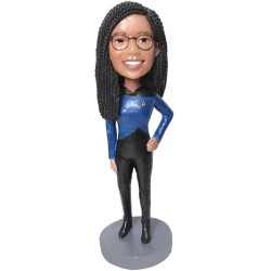 (image for) Cusotm Bobblehead Female Star Trek Officer