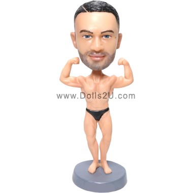 Custom Bodybuilding Bobblehead /Gym Bobble Head Muscle Man - $69.90 @  Dolls2u - Bobbleheads Sculpted From Your Photos